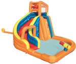 Detské nafukovacie ihrisko Bestway - Veľký vodný park Turbo splash 3.65m x 3.20m x 2.70m