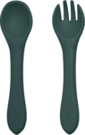 PETITE&amp;MARS Príbor silikónový TAKE&amp;MATCH Misty Green 6m+