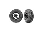 Traxxas ruota 2.2/3.0", cerchio SCT Split-Spoke nero, pneumatico BFGoodrich Mud-Terrain T/A KM2 (2)