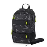 Zaino studentesco + astuccio OXY Sport Abstract