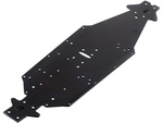Arrma Chassis Aluminium LWB silber / blau: Kraton