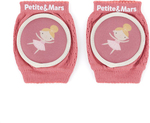PETITE&amp;MARS Chrániče kolien elastické na lozenie Follow Dusty Rose