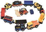 2Kids Toys Set vehicule pentru cale ferată
