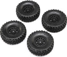 Axial pneu Falken M/T, disk 1.0" Black Rhino Primm (4): SCX24