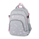 Zaino scolastico OXY SCOOLER Grigio geometrico