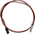 Kábel s prijímačovým konektorom 24AWG 40cm