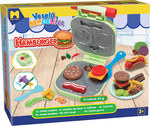 Veselá plastelína burger 4x56g