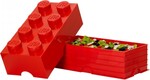 LEGO® úložný box 8 - červená 250 x 500 x 180 mm