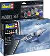 ModelSet letadlo 63858 - Lockheed Martin F-22A Raptor (1:72)