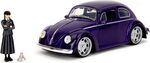 Jada Wednesday auto 1972 VW Beetle 1:24 a figúrka Wednesday