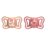 CHICCO Chupete Physio Light silicona niña 16-36m, 2 uds
