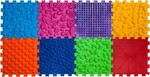 Ortek Masážna ortopedická podložka Puzzle "Mix" 8 prvkov