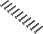 Losi skrutka Flat Head M4x25mm (10)