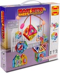 Magnetická stavebnica Magnetic Sheet 30 dielikov