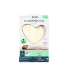 INGENUITY Zavinovačka bavlněná SwaddleMe™ 1 TOG pro zavinutí a klidný spánek, Ivory, 0-2