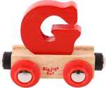 Bigjigs Rail Vagónik drevené vláčikodráhy - Písmeno G