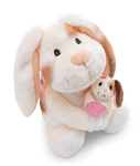 NICI peluche Coniglietto 20 cm con cucciolo 6 cm - Little &amp; Me
