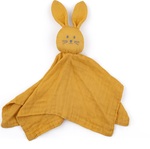 PETITE&amp;MARS Maznáčik bambusový mušelínový Hugo Intense Ochre 0m+