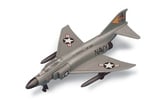 Maisto - Fresh Metal Tailwinds - lietadlá, F-4 Phantom II, matne šedé