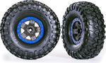 Traxxas kolo 2.2", disk TRX-4 Sport šedý/modrý, pneu Canyon Trail (2)