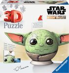 Ravensburger Puzzle-Ball Star Wars: Baby Yoda s ušami 72 dielikov
