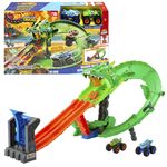 Hot Wheels Monster trucks dráha dračia skaza