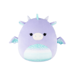 SQUISHMALLOWS Fialový dráčik - Drow, 30 cm