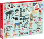 Galison Puzzle Hot dogs A-Z 1000 dielikov