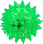 Hračka Dog Fantasy lopta LED zelená 5cm