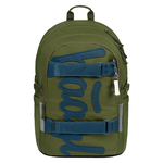 BAAGL Zaino scolastico Skate Olive GRS