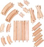 Bigjigs Rail Drevené koľaje set 24 dielov