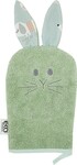 ECO pamučna krpa s ušima Bunny Olive green 20x15 cm