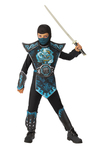 NINJA modrý drak detský kostým veľkosť (130-142cm)