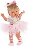 Llorens 28035 VALERIA - realistische Babypuppe mit Vollvinylkörper - 28 cm
