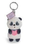 NICI portachiavi Panda Love con ciondolo in metallo, 8 cm