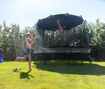 Springfree Trampoline® Jumbo Round (R132) Trampolína s ochrannou sieťou, 400 × 400 cm