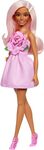 Mattel Barbie Modell Rosa Kleid mit Schleife