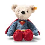 STEIFF Friends Superman Teddy bear, multicoloured plyšová hračka