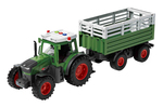 Traktor s prikolicom i efektima 42 cm