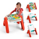 Mattel Fisher Price hrací stolček a stojan 4v1 CZ/SK/ENG/HU/PL
