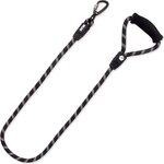 Vodítko Active Dog Sport L čierne 1,3x120cm