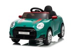 Elektrické autíčko BMW Mini Cooper 12V, zelené, USB Vstup s Bluetooth pripojením na MP3 Pr