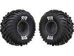 Arrma koleso s pneumatikou dBoots Cut Chevron MT, disk Gun metal (2)