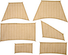 MAMOLI Mayflower 1609 1:70 - set de pânze