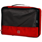 LEGO Brick Dots Red - juego de organizadores de viaje, 3 piezas