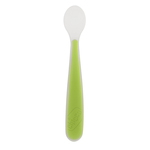 CHICCO Silikonska žličica Soft zelena 6m+