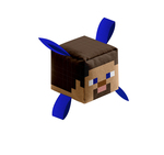 MINECRAFT Hundespielzeug Kauspielzeugblock Steve
