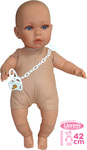 Llorens 424P BABY ENZO &amp; JULIA - realistická bábika so zvukmi a mäkkým telom
