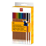 LEGO Pastelky, mix farieb - 12 ks s LEGO klipom