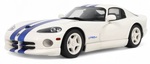 1:18 DODGE VIPER GTS WHITE 1996 - GT SPIRIT - GT94